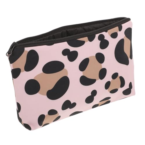 MUCKLILY wasserdichte Kosmetiktasche Aus Pu Tragbare Make-up Tasche Für Damen Für Reisen Und Zuhause Leichtes Und Langlebiges Design Für Kosmetik Toilettenartikel von MUCKLILY