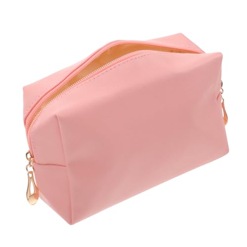 MUCKLILY wasserdichte Tragbare Kosmetiktasche mit Reißverschluss Kompakt mit Mehreren Fächern für Reise und Alltag Makeup Organizer für Damen Stilvolles Minimalistisches Design Kleine von MUCKLILY