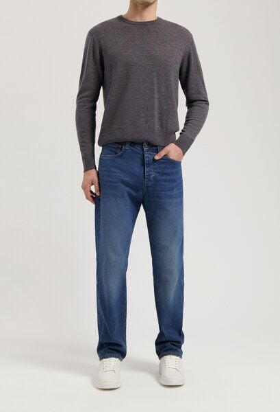 MUD Jeans Alex Mid Loose - Rustic Blue von MUD Jeans