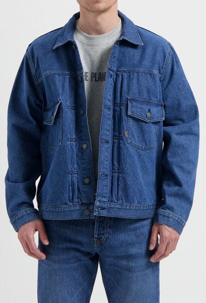 MUD Jeans Benny Denim Jacket - Medium Stone MUD Jeans Benny Denim Jacket - Medium Stone von MUD Jeans