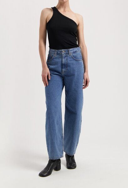 MUD Jeans Brooke High Barrel - Stone Vintage von MUD Jeans