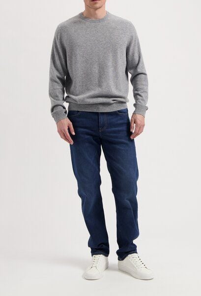 MUD Jeans Bryce Mid Straight - Medium Dark von MUD Jeans