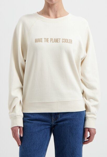 MUD Jeans Clara Sweatshirt - Natural von MUD Jeans
