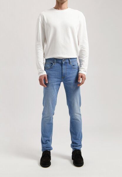 MUD Jeans Daily Mid Tapered - Old Stone von MUD Jeans