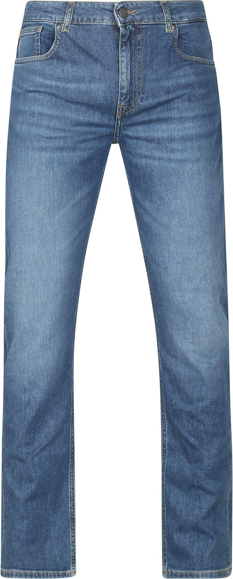 MUD Jeans Denim Regular Bryce Indigo Blau - Größe W 36 - L 32 von MUD Jeans