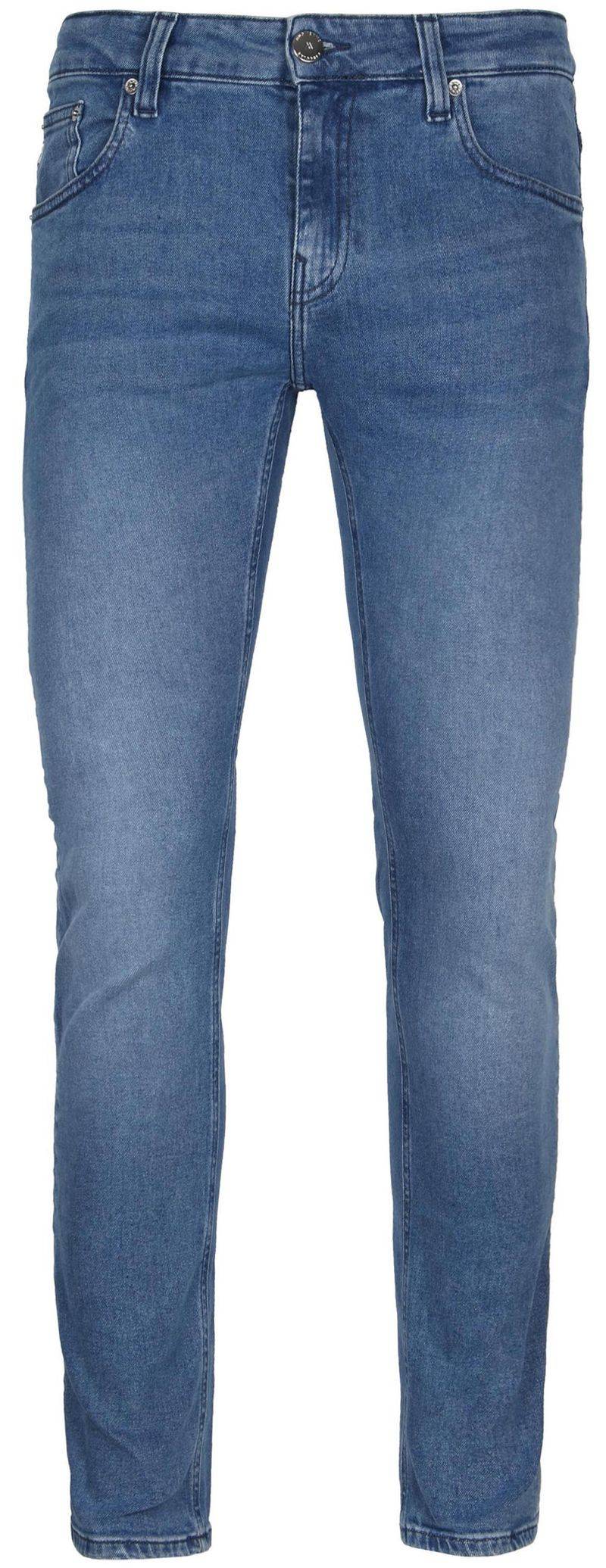 MUD Jeans Denim Slim Lassen Pure Blue - Größe W 36 - L 32 von MUD Jeans