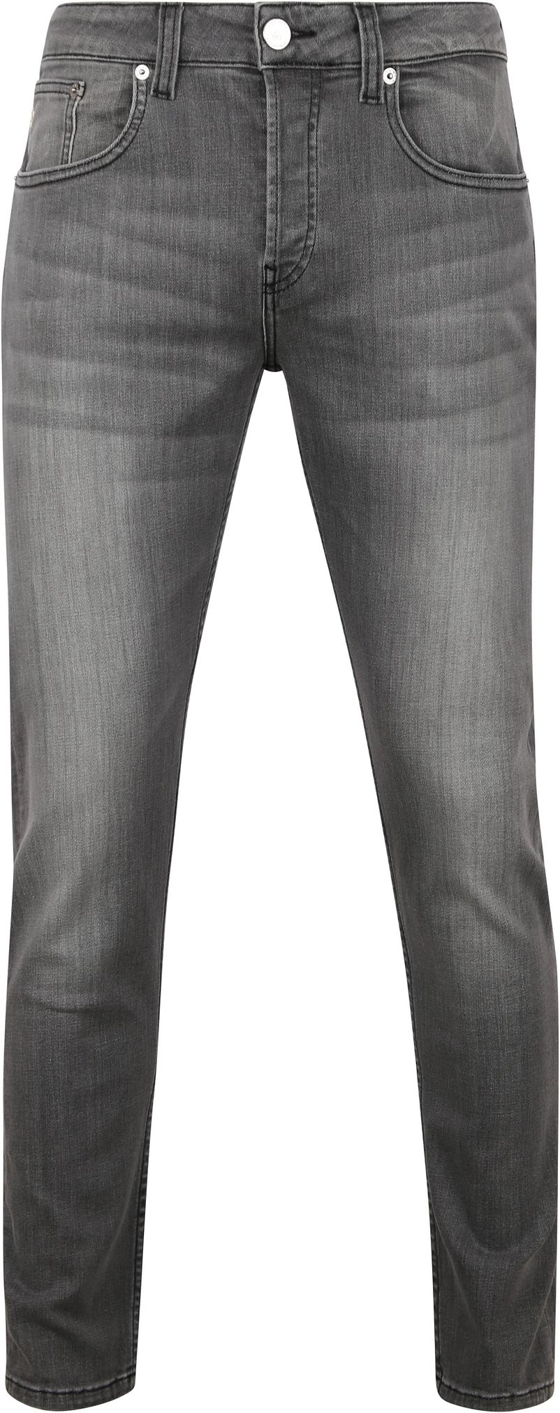 MUD Jeans Denim Slim-Fit Grau - Größe W 34 - L 32 von MUD Jeans