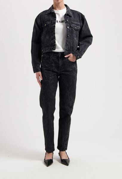MUD Jeans Gina Jacket - Dry Black von MUD Jeans