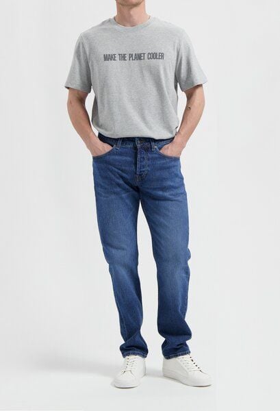 MUD Jeans Hank Mid Tapered - Medium Stone von MUD Jeans