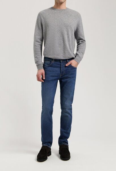 MUD Jeans Hank Mid Tapered - Rustic Blue von MUD Jeans