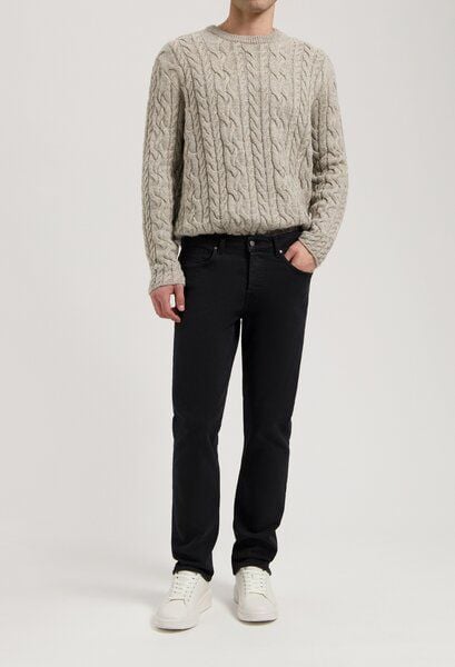 MUD Jeans Hank Mid Tapered - Stone Black von MUD Jeans