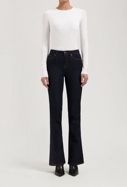 MUD Jeans Isy High Flared - Strong Blue von MUD Jeans