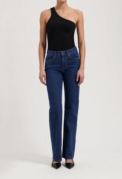 MUD Jeans Jamie Mid Loose - Stone Indigo von MUD Jeans