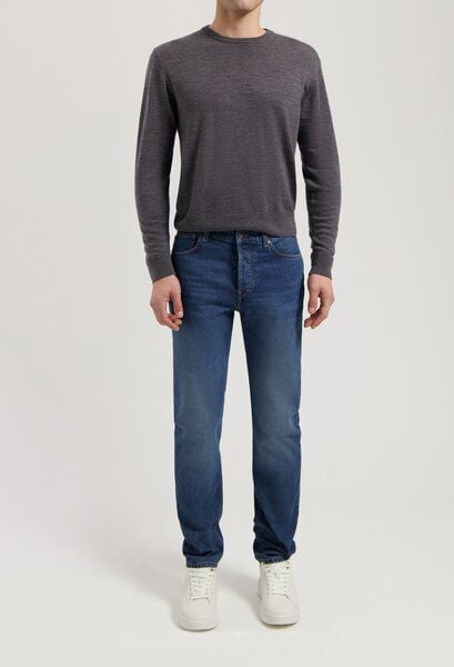MUD Jeans John Mid Straight - Rustic Blue von MUD Jeans