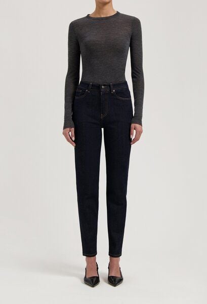 MUD Jeans Mams High Tapered - Strong Blue von MUD Jeans