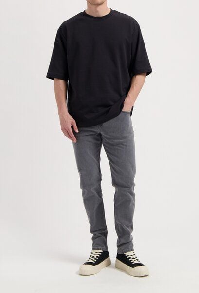 MUD Jeans Rick Mid Slim - Light Grey von MUD Jeans