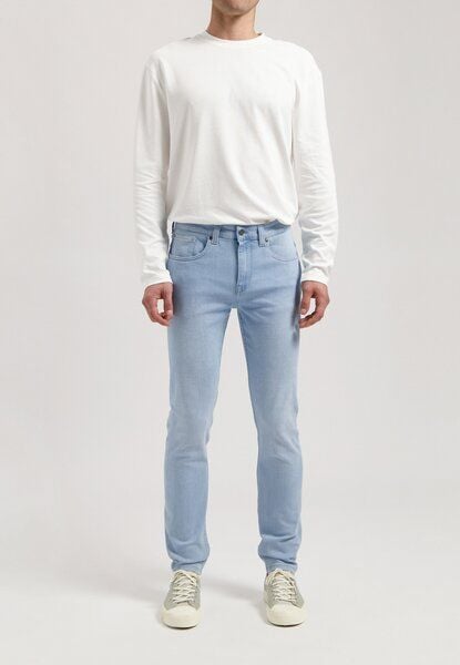 MUD Jeans Rick Mid Slim - Sunny Stone von MUD Jeans