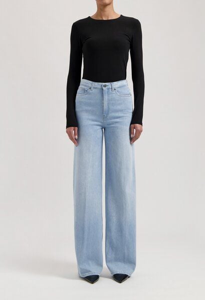 MUD Jeans Sara High Loose Flow - Stone Vintage von MUD Jeans