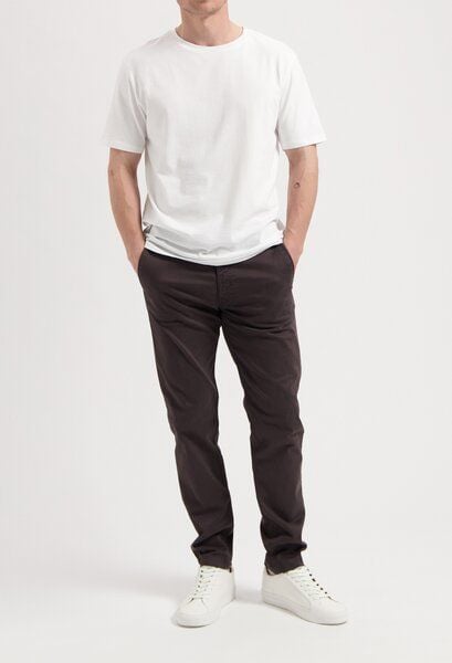 MUD Jeans Scott Mid Tapered - Charcoal von MUD Jeans