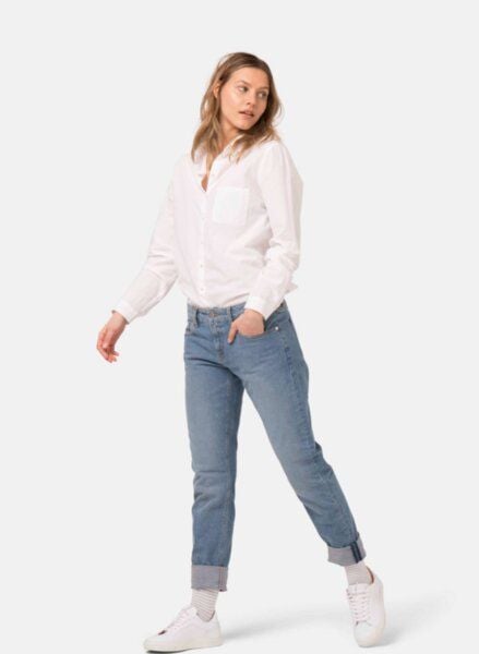 Mud Jeans Fave Straight / Heavy Stone von MUD Jeans