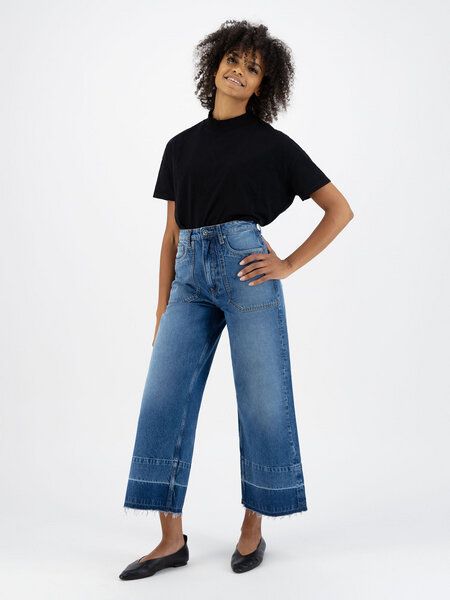 MUD Jeans Jeans - Sara Works Cropped - aus recycelter Baumwolle von MUD Jeans