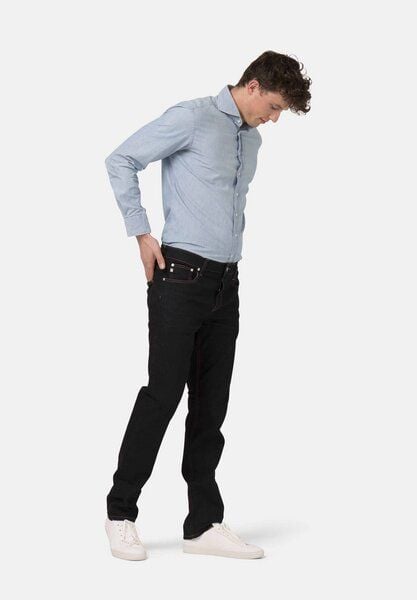 MUD Jeans Jeans Straight Fit - Bryce - Strong Blue von MUD Jeans