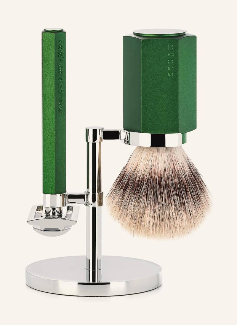 Mühle 3-Tlg. Rasier-Set - Hexagon Designed By Mark Braun von MÜHLE