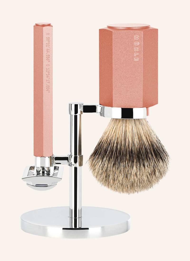 Mühle 3-Tlg. Rasier-Set - Hexagon von MÜHLE