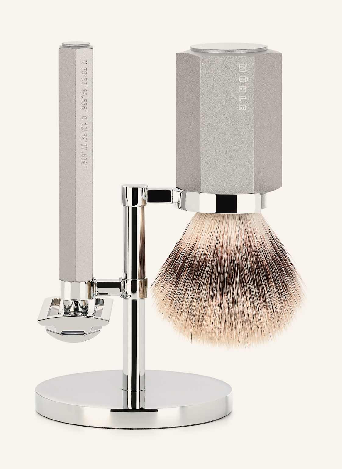 Mühle 3-Tlg. Rasier-Set - Hexagon von MÜHLE