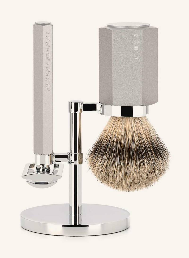 Mühle 3-Tlg. Rasier-Set - Hexagon von MÜHLE