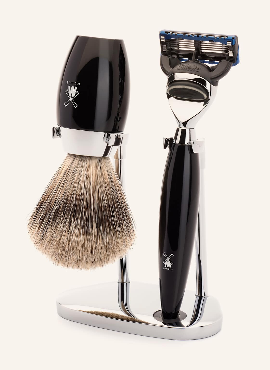 Mühle 3-Tlg. Rasier-Set - Kosmo von MÜHLE
