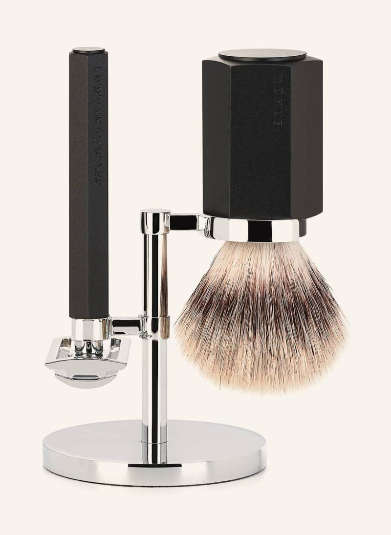 Mühle 3tlg. Rasier-Set - Hexagon von MÜHLE