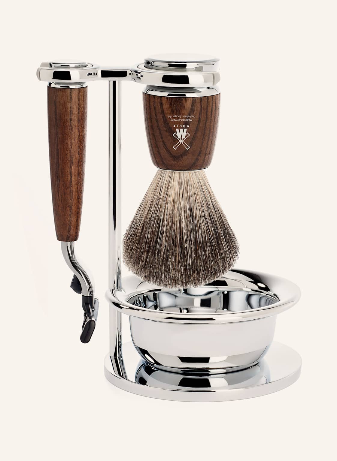 Mühle 4-Tlg. Rasier-Set - Rytmo von MÜHLE
