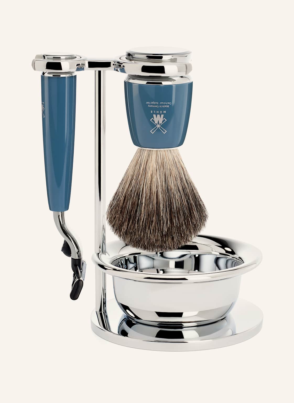 Mühle 4-Tlg. Rasier-Set - Rytmo von MÜHLE