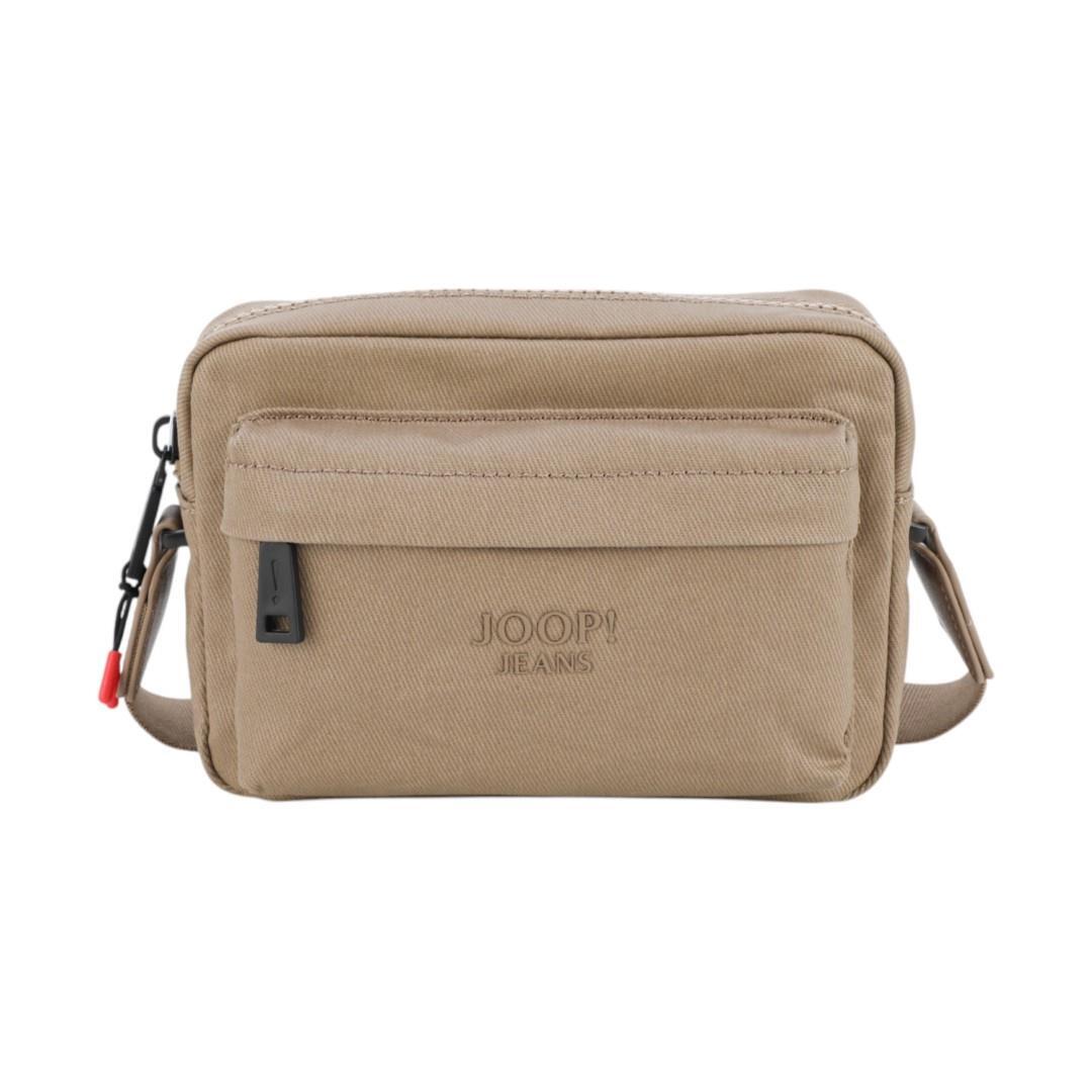 MÜLLER & MEIRER - Business-Crossover Buccino Pino Shoulderbag Xs Greige Sand von MÜLLER & MEIRER