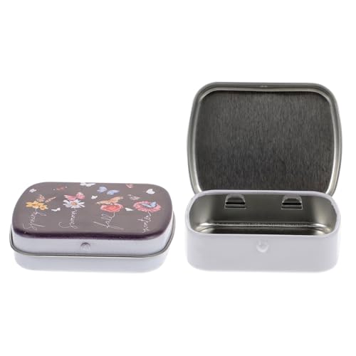 MUELODSIC 2 Stück Praktische Stiftebox mit Klappdeckel Großer Aufbewahrungsbox für Schreibwaren Robuster Nib Organizer für Büro Schule und Zuhause Kompakt und Leicht zu Transportieren von MUELODSIC