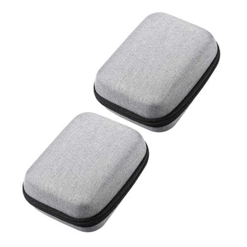MUELODSIC 2stücke Tragbare wasserdichte Mikrofon-aufbewahrungstaschen Für Kabel Ladegeräte Und Kopfhörer Multifunktionale Organizer Für Digitale Geräte Für Outdoor Und Reisen von MUELODSIC