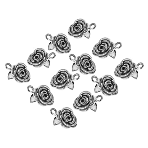 MUELODSIC 6 Stück Retro Sweater Clips Vintage Blumen Cardigan Kragen Clips für Damen Sicherer Halt für Pullover Shirts und Capes Stilvolle Robuste Mode-accessoires von MUELODSIC