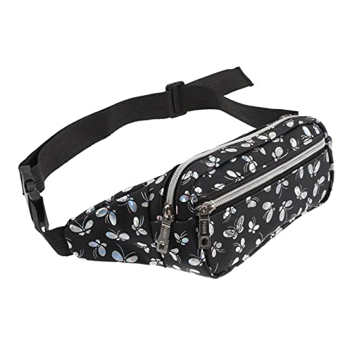 MUELODSIC Bauchtasche Für Damen Reisen Outdoor Hüfttasche Einkauf Tasche Spazierengehen Ausgehen Gürteltasche Mädchen von MUELODSIC