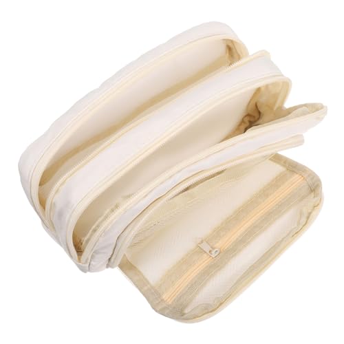 MUELODSIC Großes Federmäppchen mit Fächern Multifunktionale Stifteorganizer Tasche aus Polyester Leichtes und Tragbares Mäppchen für Schüler Künstler und Bürobedarf von MUELODSIC