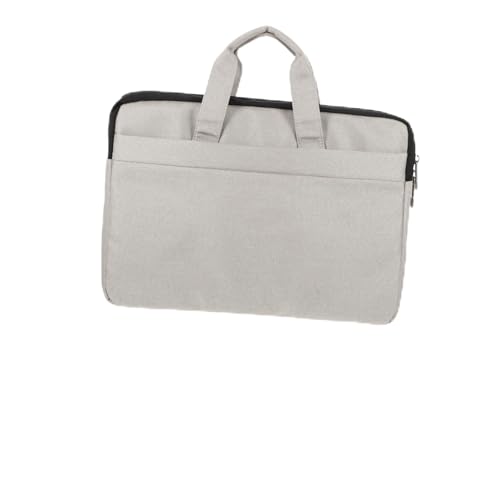 MUELODSIC Laptop Tasche Damen mit Fleece Innenfutter Leichte Verschleißfeste Notebook Hülle mit Reißverschluss und Griff Tragbare Computer Schutzhülle für Arbeit und Studium von MUELODSIC