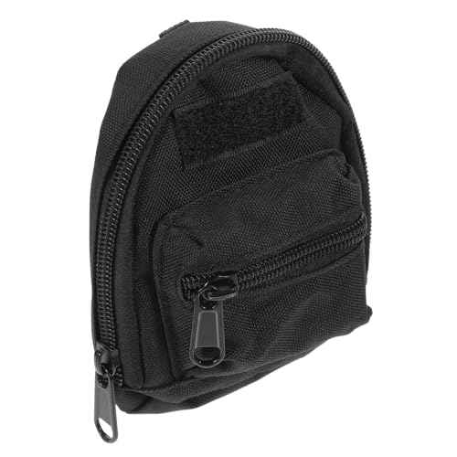 MUELODSIC Mini Ohrhörer Tasche Anhänger Münzbeutel aus Aluminiumlegierung und Canvas Leicht Robust Tragbar für Outdoor Sommer Vielseitig für Kabel Karten Schlüssel Passend als von MUELODSIC