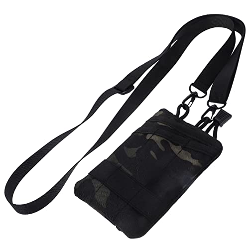 MUELODSIC Outdoor Hüfttasche Aus Oxford Multifunktionale wasserdichte Gürteltasche Für Herren Für Wandern Sport Und Reisen Praktische Aufbewahrung Für Geldbörse Schlüssel Und Karten von MUELODSIC