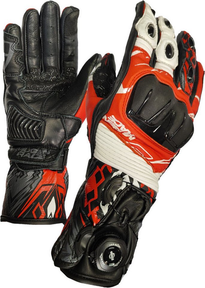 MUGENRACE Motorradhandschuhe Cowy Motorrad Handschuhe lange Stulpe MUGENRACE Motorradhandschuhe Cowy Motorrad Handschuhe lange Stulpe von MUGENRACE
