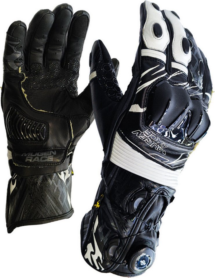 MUGENRACE Motorradhandschuhe Cowy Motorrad Handschuhe lange Stulpe MUGENRACE Motorradhandschuhe Cowy Motorrad Handschuhe lange Stulpe von MUGENRACE