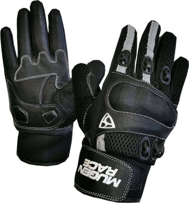 MUGENRACE Motorradhandschuhe Halfy Motorrad Handschuhe kurze Stulpe von MUGENRACE