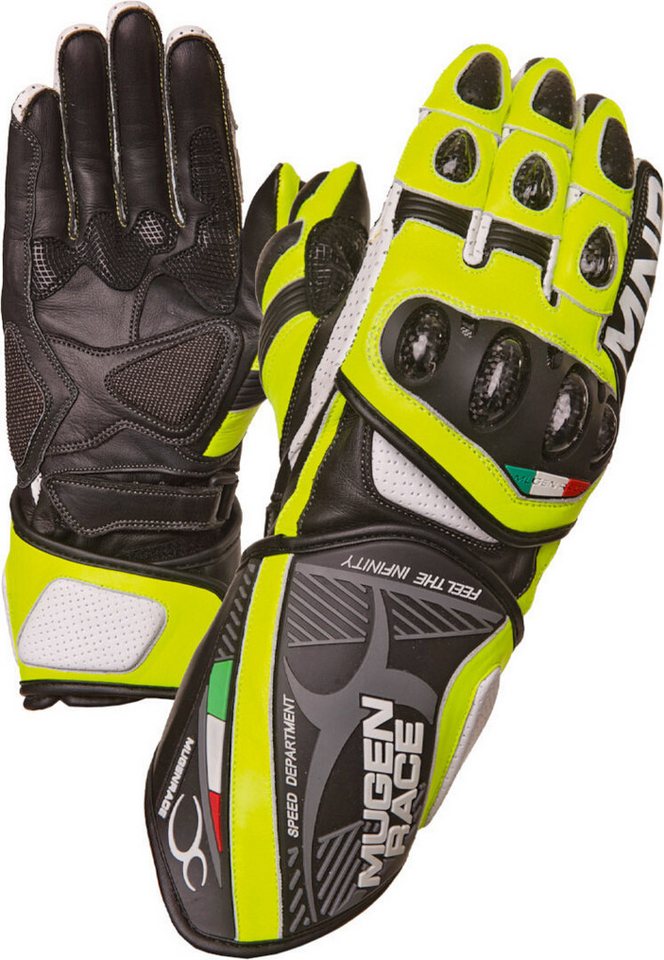 MUGENRACE Motorradhandschuhe Neptun Motorrad Handschuhe von MUGENRACE