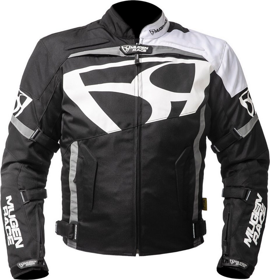 MUGENRACE Motorradjacke Aggressore-T wasserdichte Motorrad Textiljacke (wasserdicht) herausnehmbares Innenfutter,wasserdicht,herausnehmbare Membrane,E von MUGENRACE