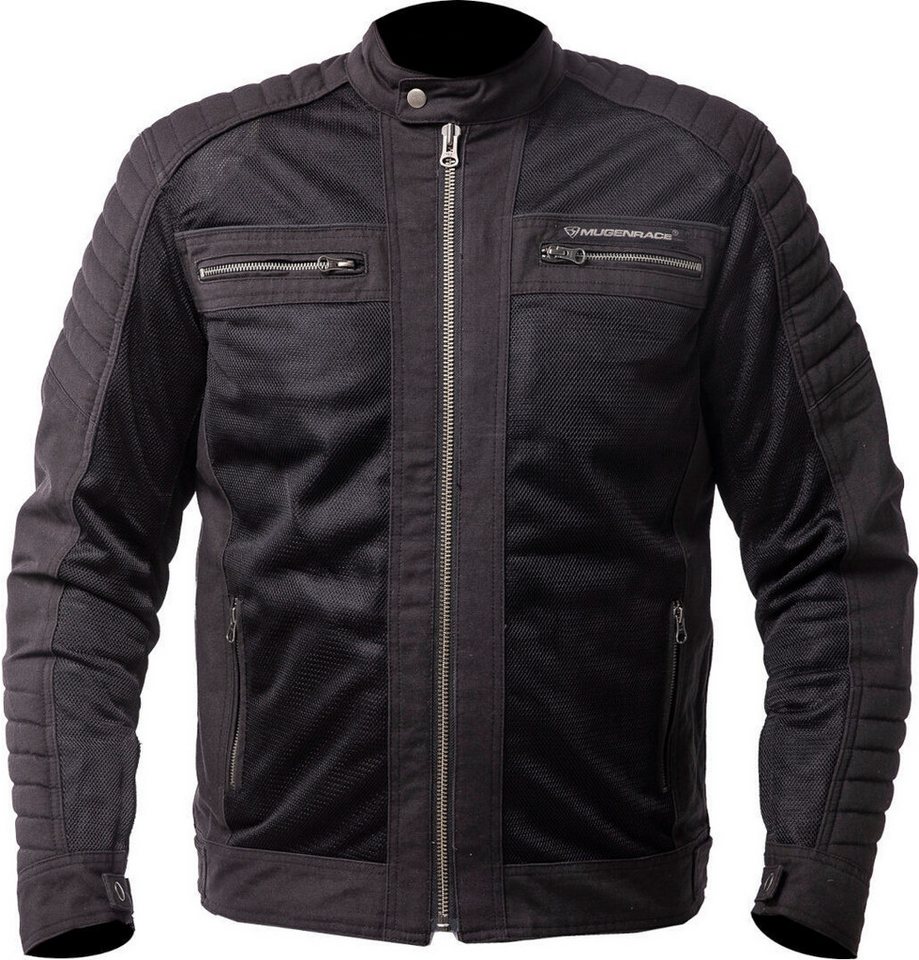 MUGENRACE Motorradjacke Canvas Motorrad Textiljacke Verbindungsreißverschluss MUGENRACE Motorradjacke Canvas Motorrad Textiljacke Verbindungsreißverschluss von MUGENRACE