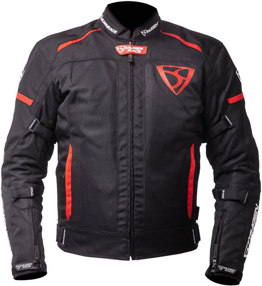 MUGENRACE Motorradjacke Fuggire-A Motorrad Textiljacke (wasserdicht) herausnehmbares Innenfutter,wasserdicht,herausnehmbare Membrane,E von MUGENRACE